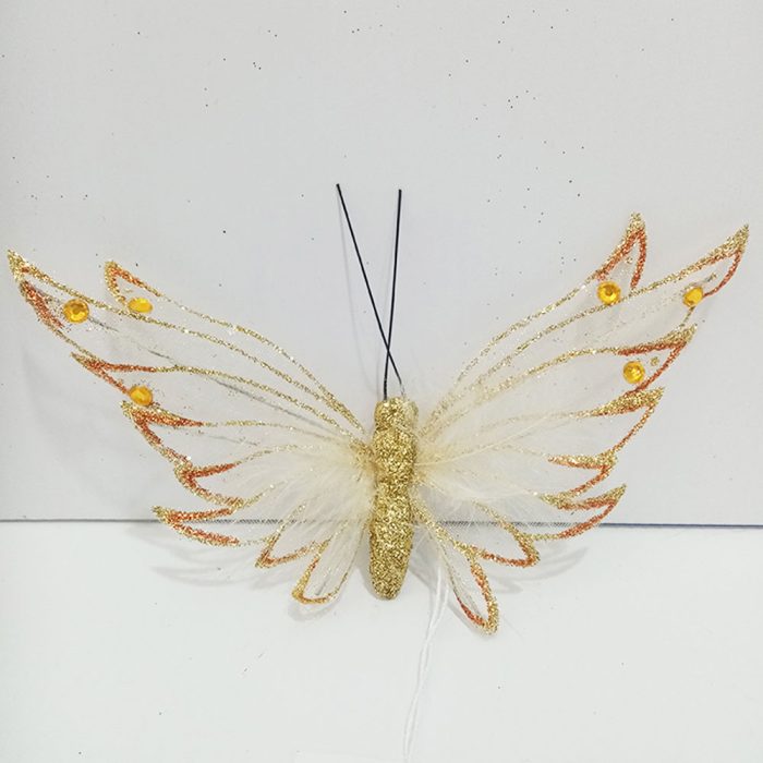 Mariposa dorada con pinza - Galerías el Triunfo - 100307378317