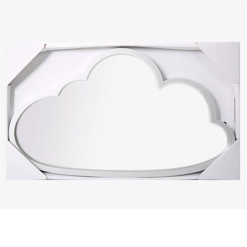 Espejo diseño nube blanca