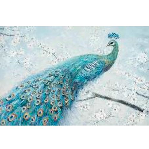 Pintura al Óleo pavorreal