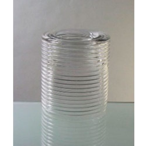 Candelabro de cristal cilindrido