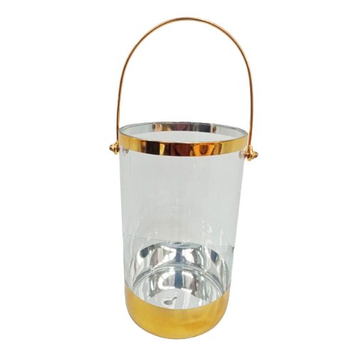 linterna cilindrica de cristal
