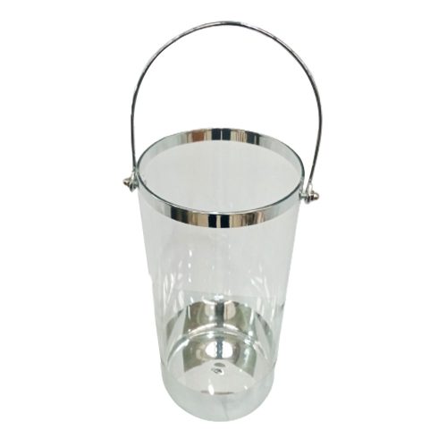linterna cilindrica de cristal