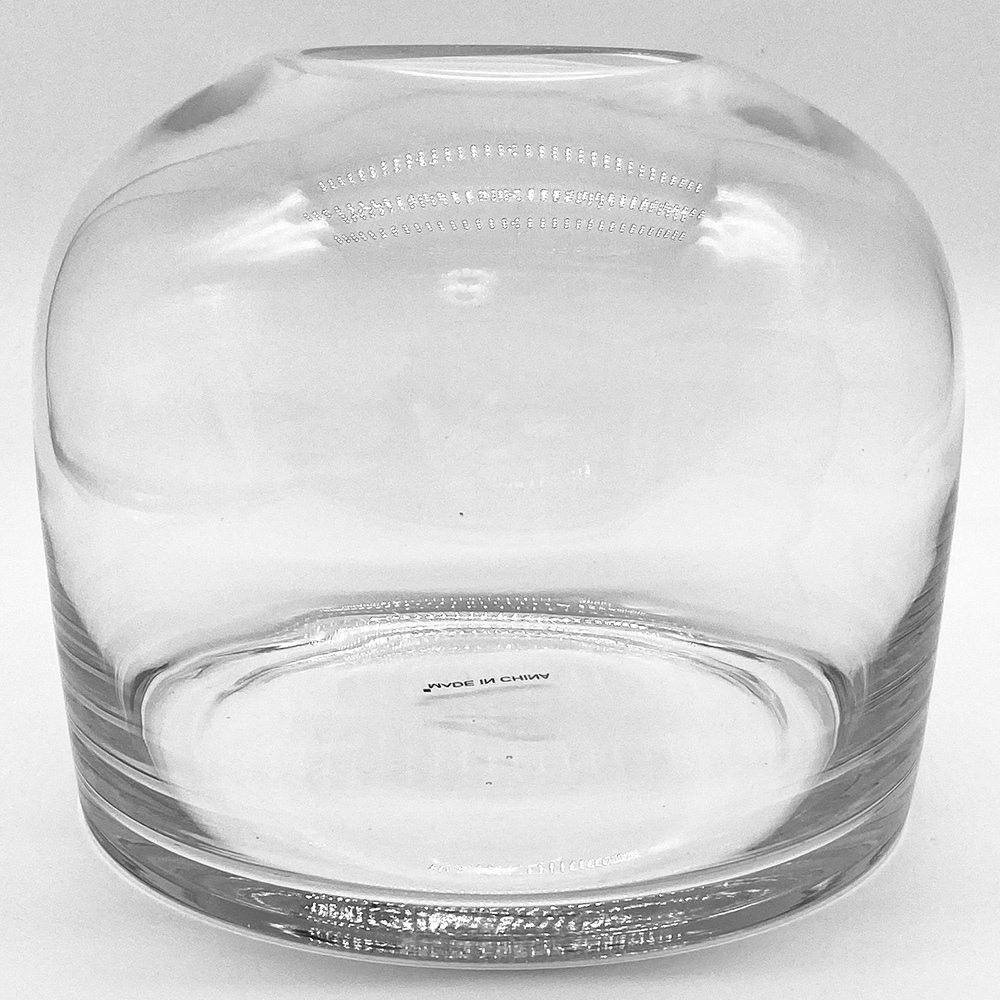 Florero de vidrio transparente - Galerías el Triunfo - 120007037331