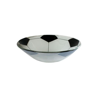 Bowl de vidrio redondo