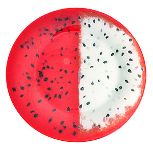 Plato de vidrio diseño