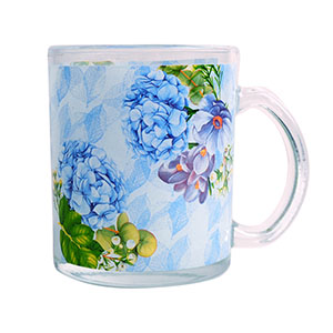 Taza de vidrio diseño
