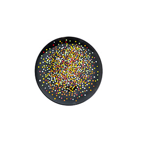 Plato de vidrio diseño