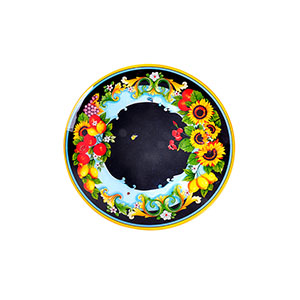 Plato de vidrio diseño