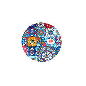 Plato de vidrio diseño
