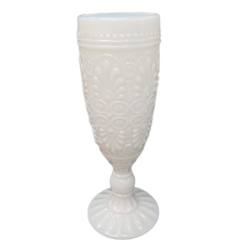 Copa de cristal blanca
