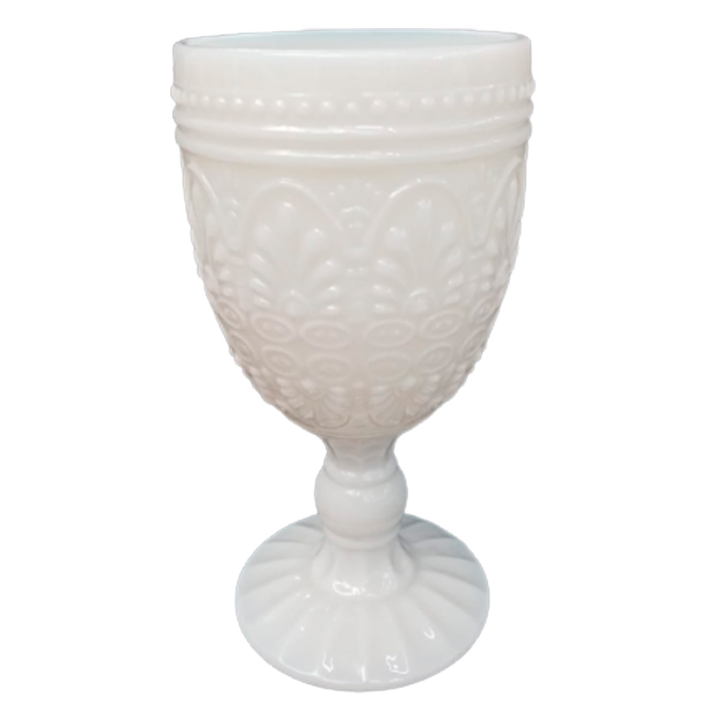 Copa de cristal blanca - Galerías el Triunfo - 120072447037