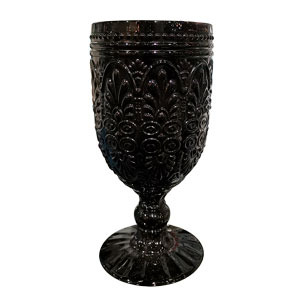 Copa de cristal negra