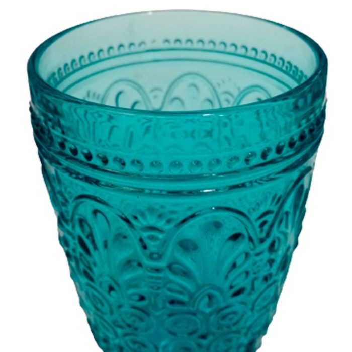 Vaso de cristal azul - Image 3