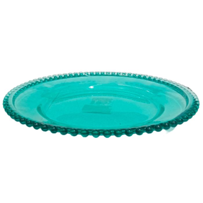 Plato de cristal transparente - Image 2