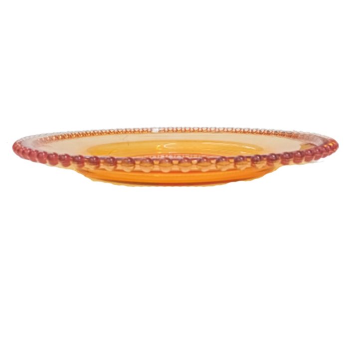 Plato de cristal transparente - Image 3