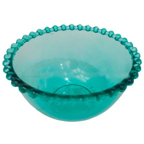Bowl de cristal transparente