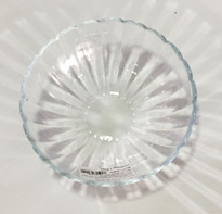 Tazon de vidrio diseño