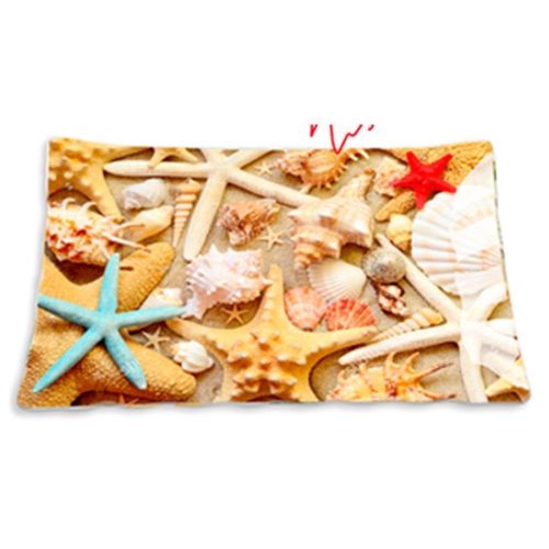 Plato de vidrio rctangular