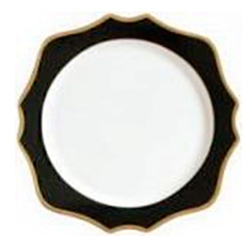 Plato de porcelana blanco