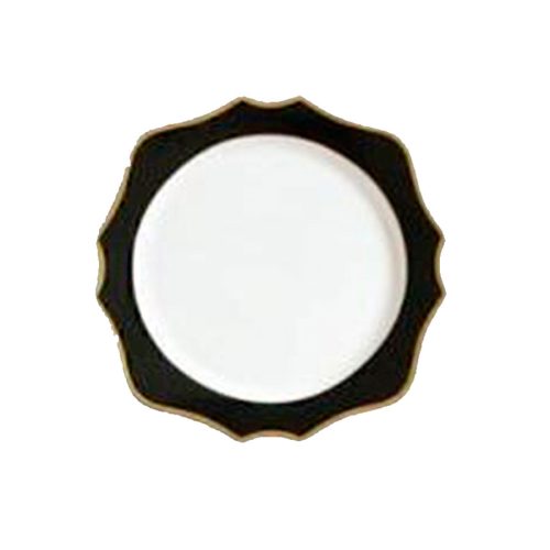 Plato de porcelana blanco