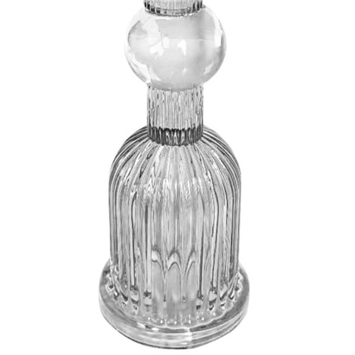 Candelabro de cristal transparente - Image 4