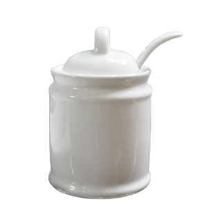 Mielera cuchara de porcelana - Galerías el Triunfo - 150307046007