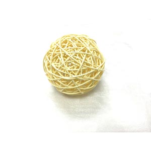 Esfera tejida de plasico