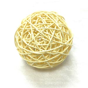 Esfera tejida de plastico