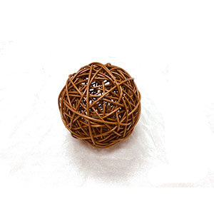 Esfera tejida de plastico