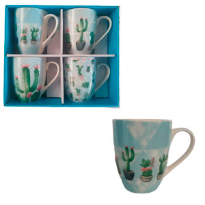 Juego de 4 tazas - Galerías el Triunfo - 153071768019
