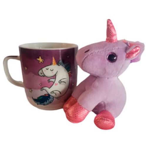 Taza de ceramica estampada