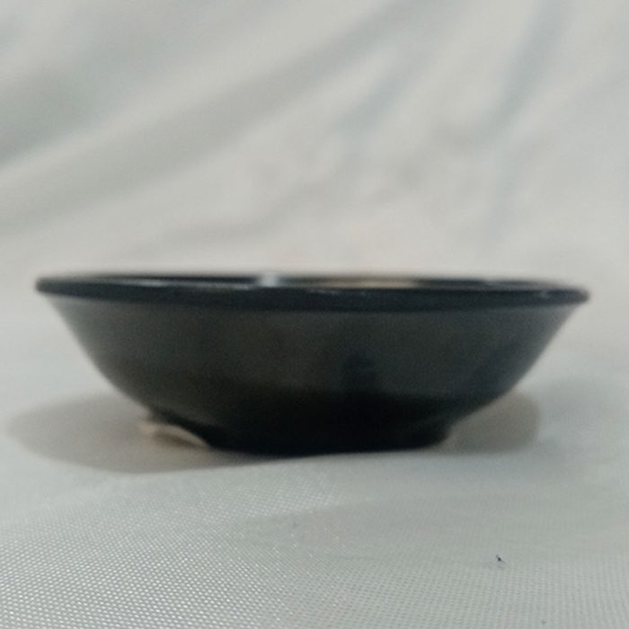 Mantequillera de melamina negra - Image 3