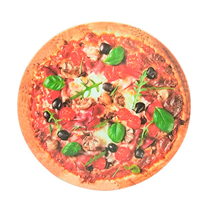 Plato de melamina estampado - Galerías el Triunfo - 156072480013