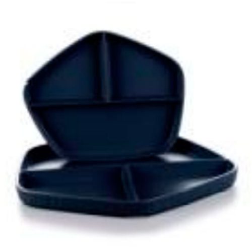 Plato de melamina hexagonal