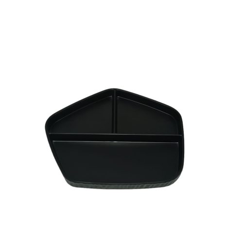Plato de melamina hexagonal