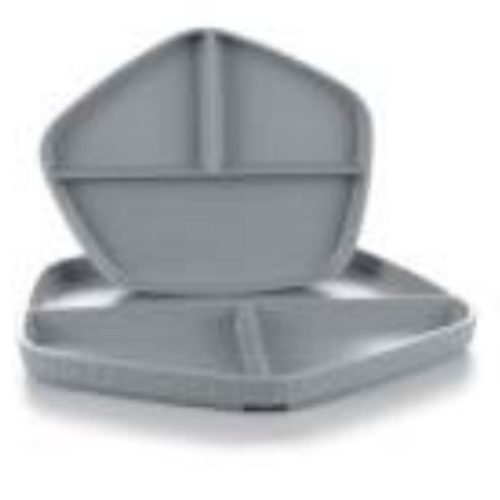Plato de melamina hexagonal
