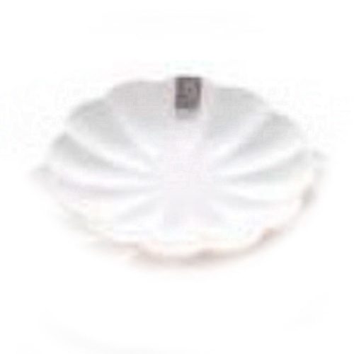Plato de melamina blanca