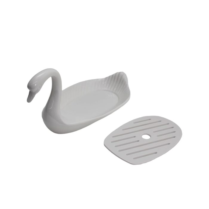 Cisne blanco con rejilla - Image 2