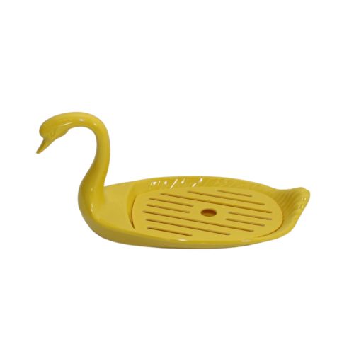 Cisne amarillo con rejilla