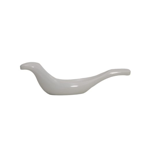 Cuenco de melamina blanca