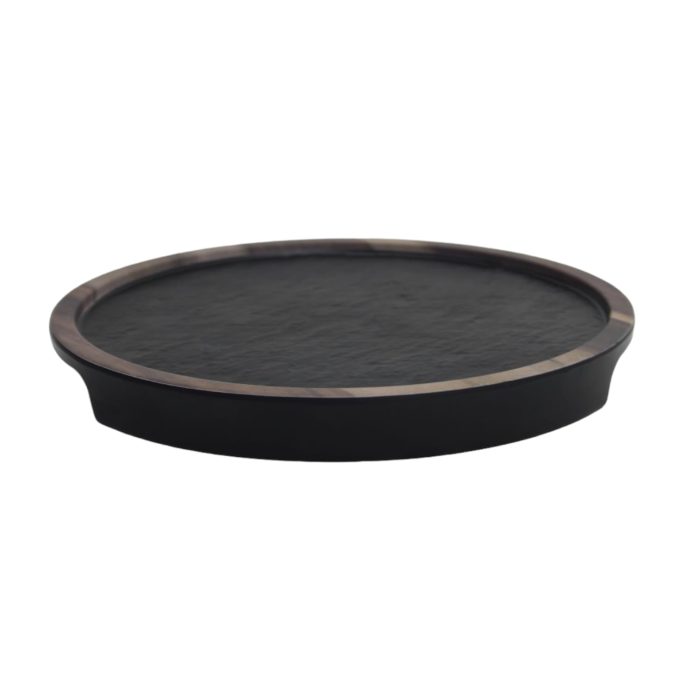 Plato de melamina negro - Image 3