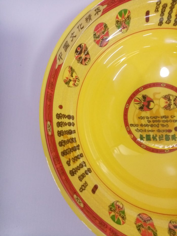 Bowl de melamina amarillo - Image 3