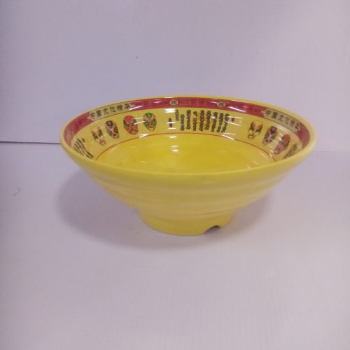 Bowl de melamina amarillo