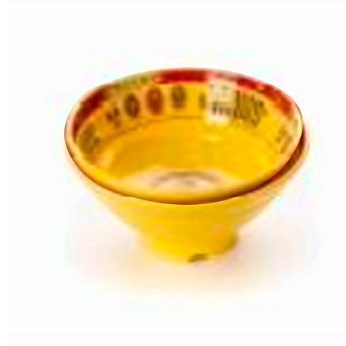 Bowl de melamina amarillo