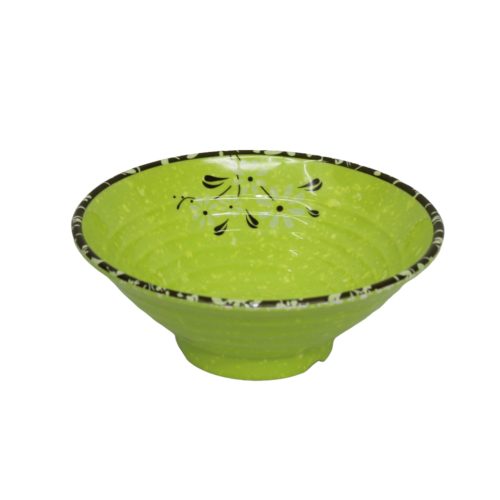 Bowl de melamina verde