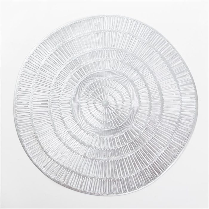 Mantel individual plateado diseño - Galerías el Triunfo - 156072692016