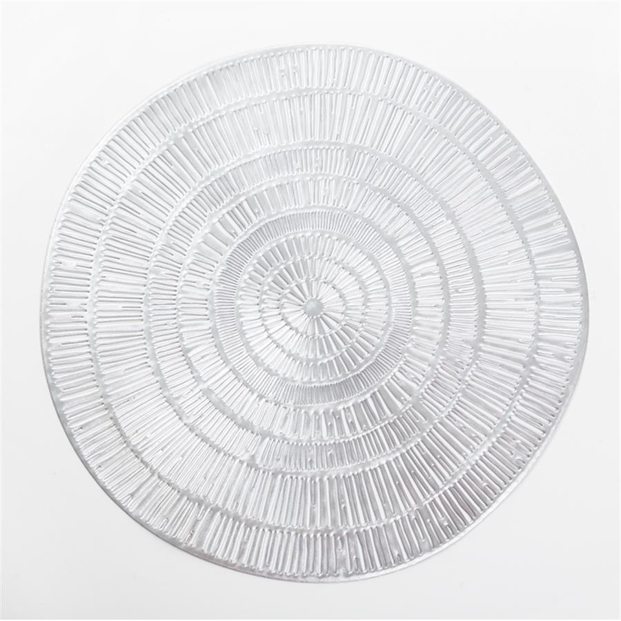 Mantel individual plateado diseño - Galerías el Triunfo - 156072692016