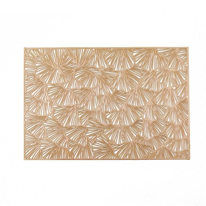 Mantel individual rectangular dorado - Galerías el Triunfo - 156072692105