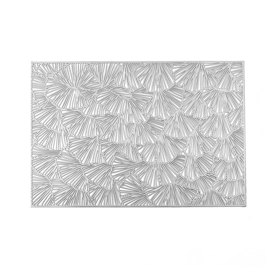 Mantel individual rectangular plateado - Galerías el Triunfo - 156072692106