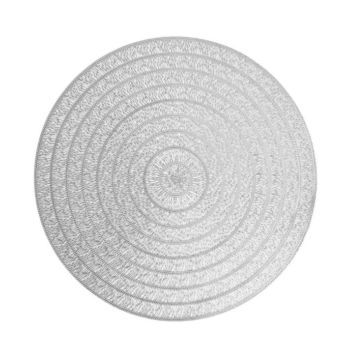 Mantel individual redondo plateado - Galerías el Triunfo - 156072692110